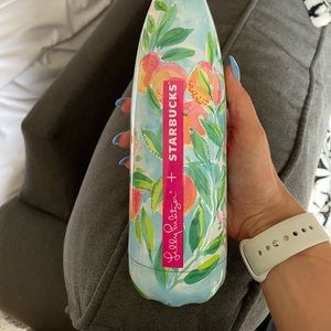 Lilly Pulitzer x starbucks x swell water bottle